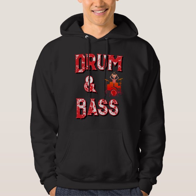 T - Shirt Trum und Bass (Vorderseite)