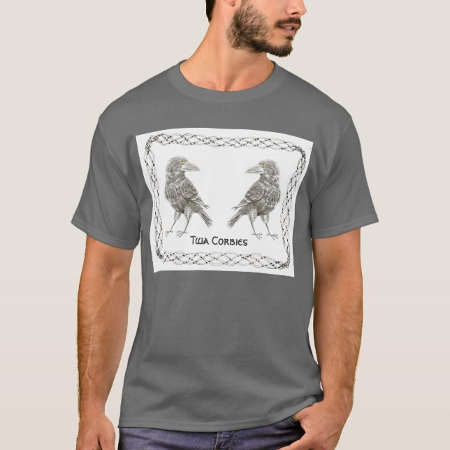 T - Shirt Twa Corbies (Vorderseite)