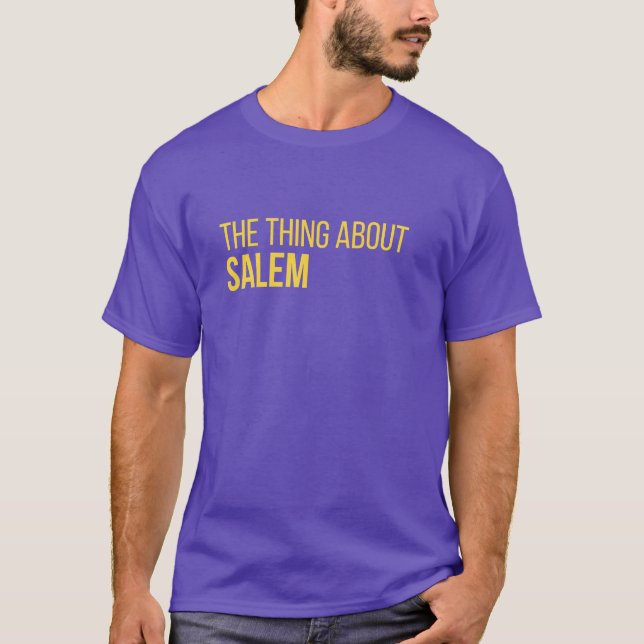 T - Shirt über Salem Podcast (Vorderseite)