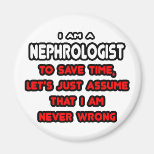 T - Shirt und Geschenke der Funny Nephrologist Magnet