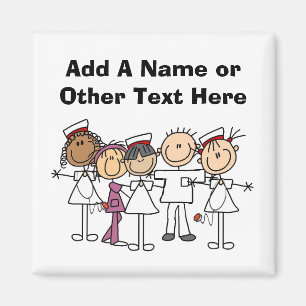 T - Shirt und Geschenke der Krankenwoche Magnet