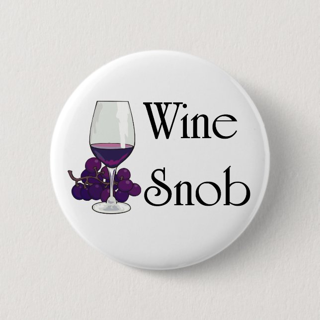 T - Shirt und Geschenke für den Wein. Button (Vorderseite)