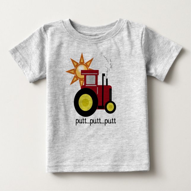 T - Shirt und Geschenke für die rote Farm (Vorderseite)