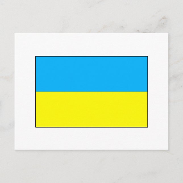 T - Shirt und Geschenke für die Ukraine Postkarte (Vorderseite)