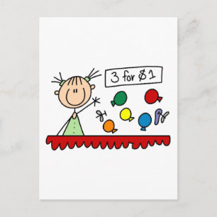 T - Shirt und Geschenke für Karnevalsspiele Postkarte