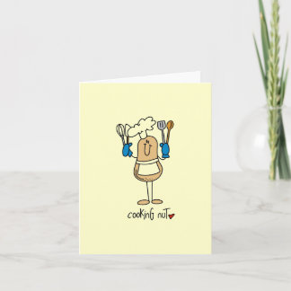 T - Shirt und Geschenke für Kochen Karte