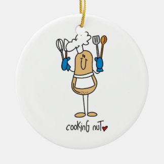 T - Shirt und Geschenke für Kochen Keramik Ornament