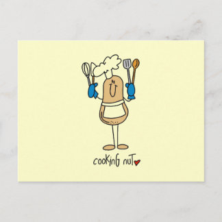 T - Shirt und Geschenke für Kochen Postkarte