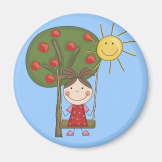 T - Shirt und Geschenke für Mädchen Magnet