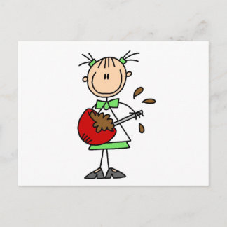 T - Shirt und Geschenke für Mädchen mischen Postkarte