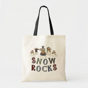 T - Shirt und Geschenke für Schneegesteine Tragetasche