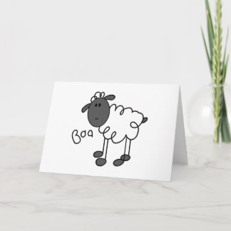 T - Shirt und Geschenke für Strichmännchen Karte