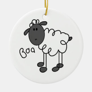 T - Shirt und Geschenke für Strichmännchen Keramik Ornament