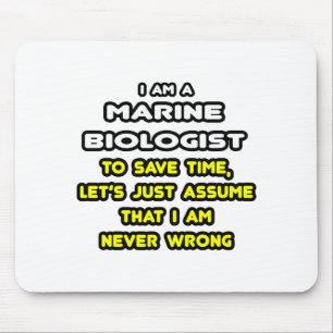 T - Shirt und Geschenke von Funny Marine Biologist Mousepad