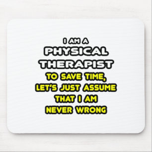 T - Shirt und Geschenke von lustigen Physiotherape Mousepad