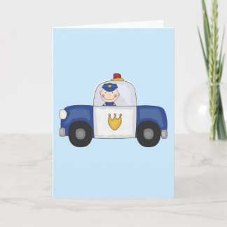 T - Shirt und Geschenke von Police Cruiser Karte