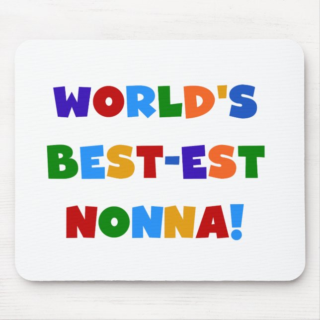 T - Shirt und Geschenke zu den schönsten Nonna-Bri Mousepad (Vorne)