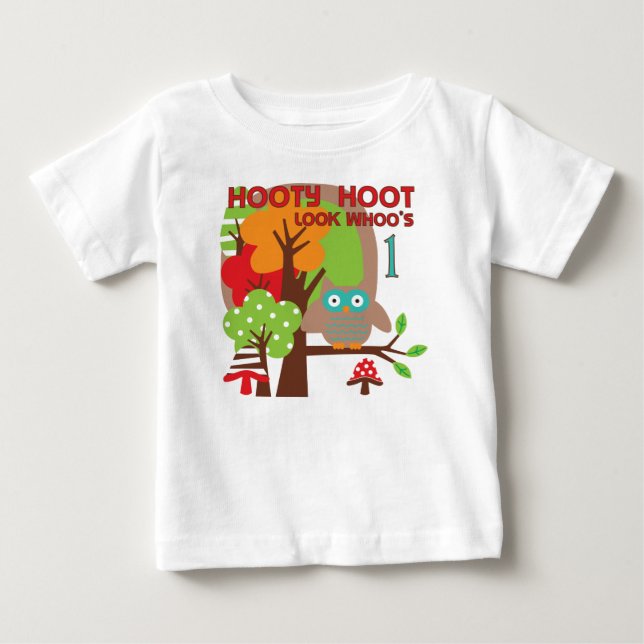 T - Shirt und Geschenke zum ersten Geburtstag (Vorderseite)