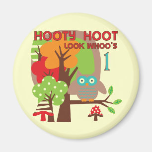 T - Shirt und Geschenke zum ersten Geburtstag Magnet