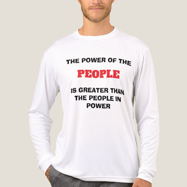 T-Shirt-Unisex Statement T-Shirt Tri-Blend Shirt (Vorderseite)