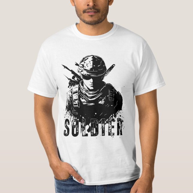 T - Shirt universeller Soldat (Vorderseite)