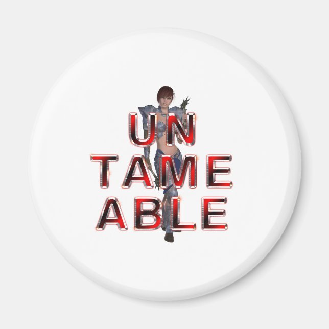 T-SHIRT untamable Magnet (Vorne)