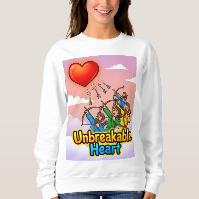 T-Shirt Unzerbrechliches Herz Sweatshirt (Vorderseite)