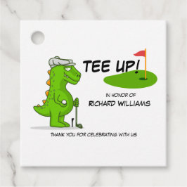 T-Shirt Up Remüde Golf Dinosaurier Player Comic Geschenkanhänger