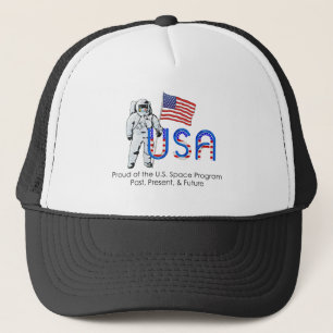 T-SHIRT-US-Raum-Programm Truckerkappe