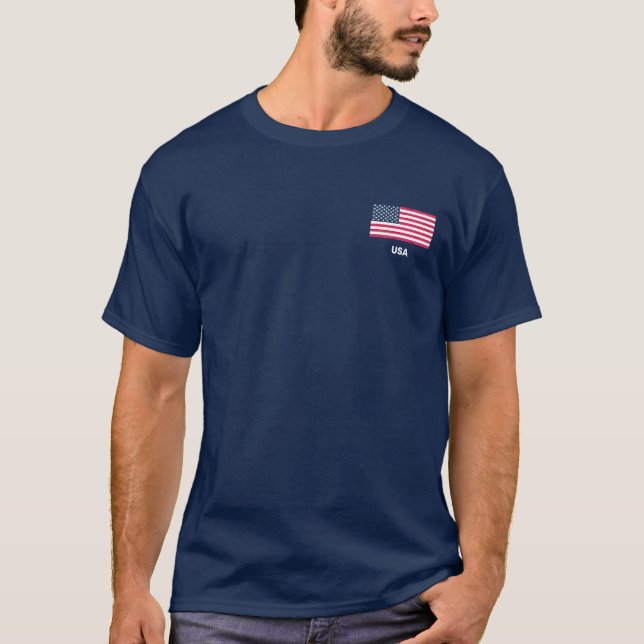 T - Shirt USA Flag (Vorderseite)