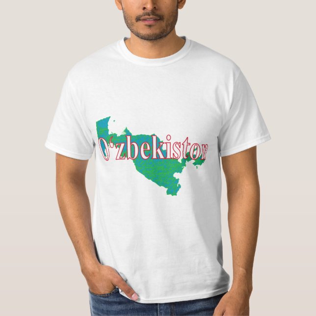 T - Shirt Usbekistan (Vorderseite)