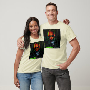 T - Shirt V-Hals das Schwarze SU&D Männer