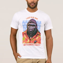 T Shirt Vain Gorilla Design.