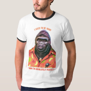 T Shirt Vain Gorilla Design.
