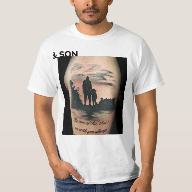 T - Shirt Vater und Sohn (Vorderseite)
