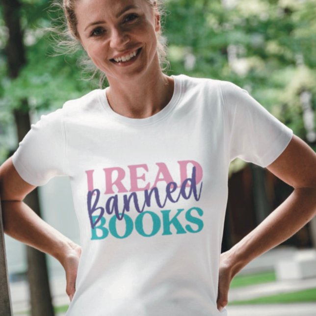 T - Shirt verbotene Bücher lesen (Von Creator hochgeladen)