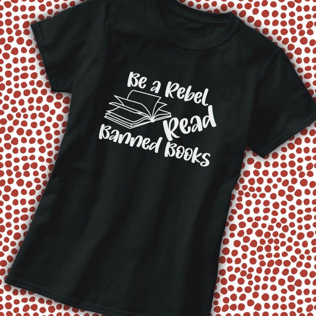 T - Shirt verbotene Bücher lesen (Von Creator hochgeladen)