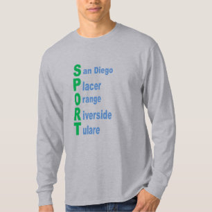 T - Shirt verwaltet langjährige H gris SPORT TOURI