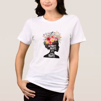 T - Shirt Vibrant Frauen Blume