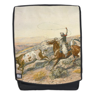 T-SHIRT Vieh-Antrieb Rucksack