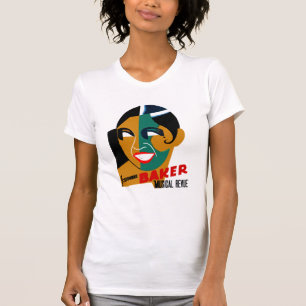 T-Shirt Vintage Art Josephine Baker Musical Revue