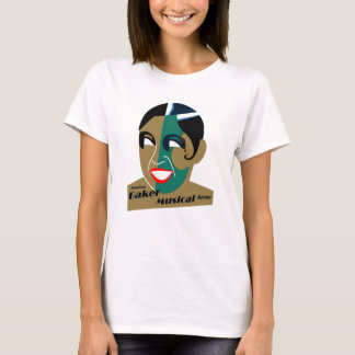 T - Shirt Vintage Kunst Josephine Baker Musik
