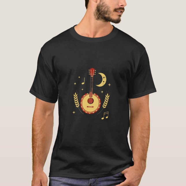 T-Shirt Vintage-Musik (Vorderseite)