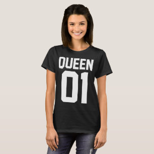T-shirt Von Amor für Partner King und Queen in der