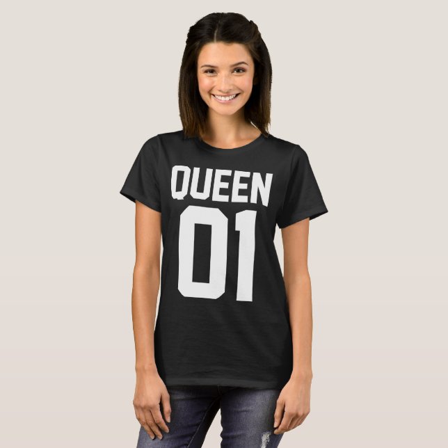 T-shirt Von Amor für Partner King und Queen in der (Vorne ganz)
