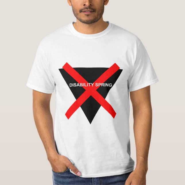 T - Shirt von BehindertenSpring (Vorderseite)