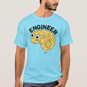 T - Shirt von Brainy Engineer