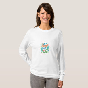 T - Shirt von Frauen entwarf "Leap in Seen".