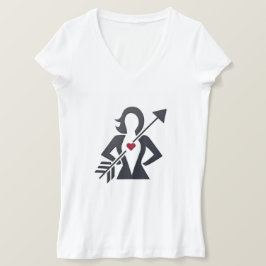 T - Shirt von Frauen mit moderner Empowerment