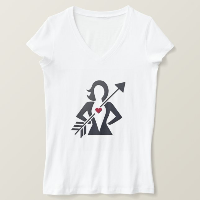 T - Shirt von Frauen mit moderner Empowerment (Design vorne)